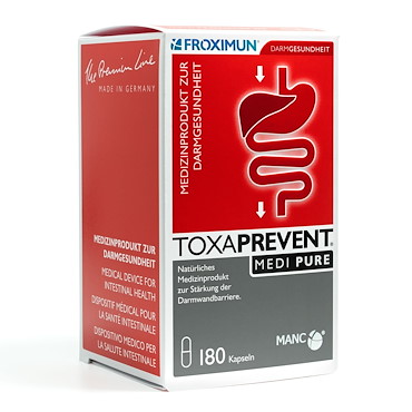 Toxaprevent Medi Pure – mit Klinoptilolith (Vulkanerde)